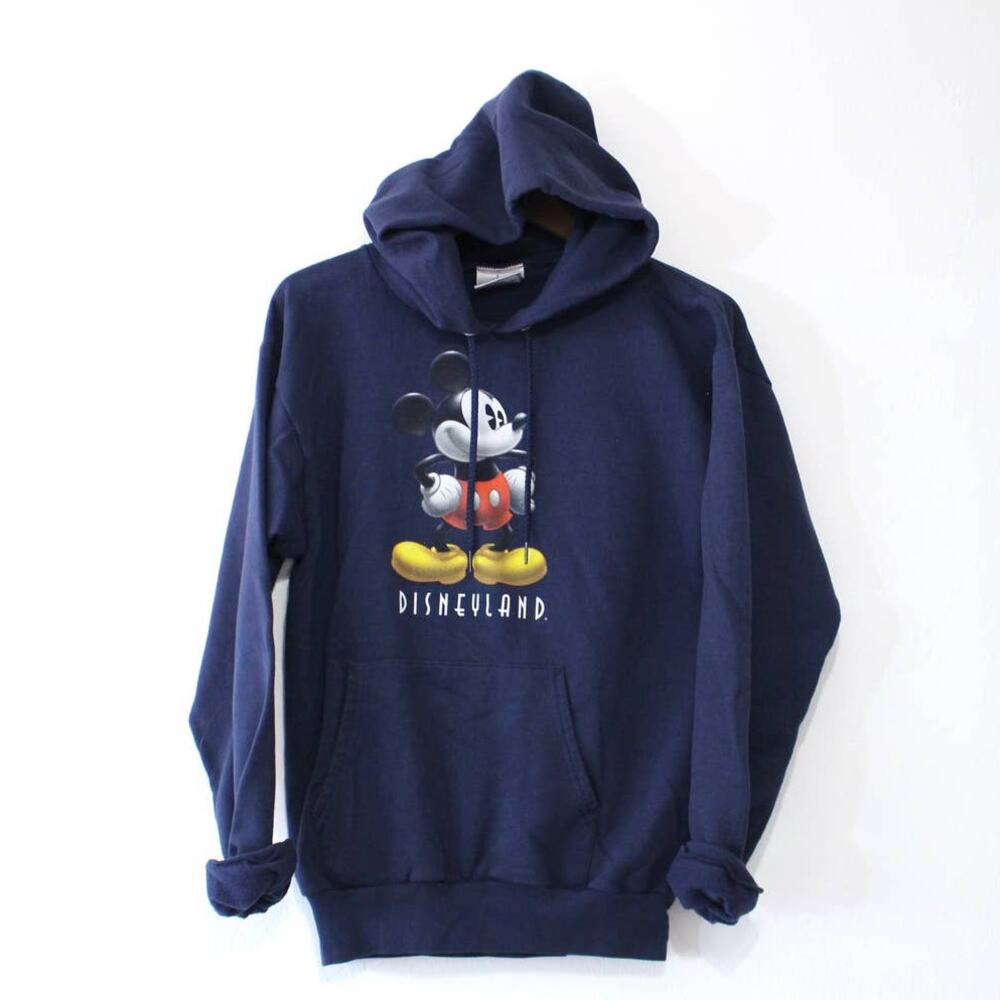 Walt Disneyland Mickey Mouse Hooded Sweatshirt Small